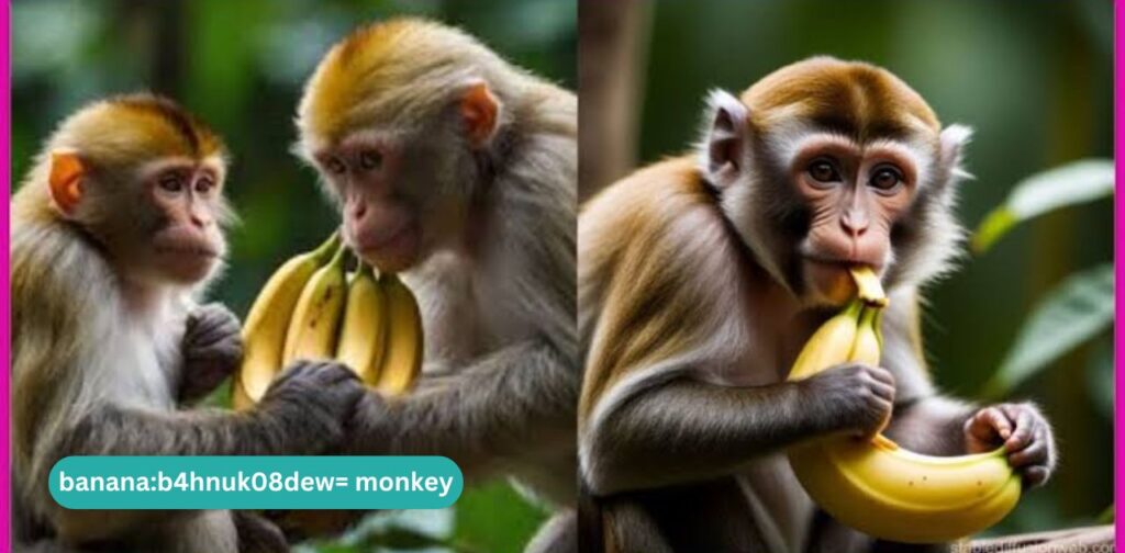 The Relationship Between banana:b4hnuk08dew= monkey